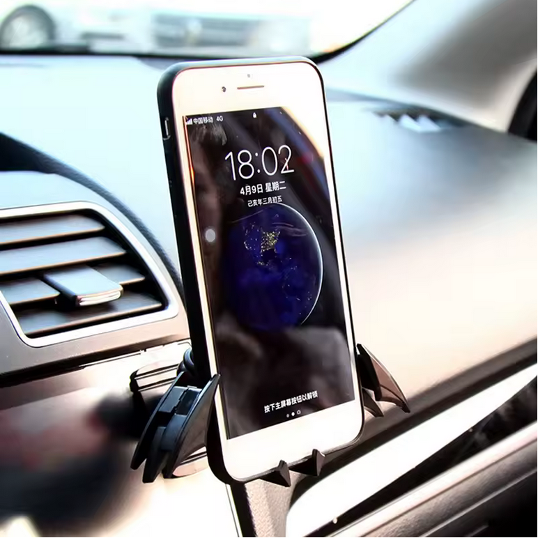 Bat-shaped Gravity Buckle Type Car Phone Holder